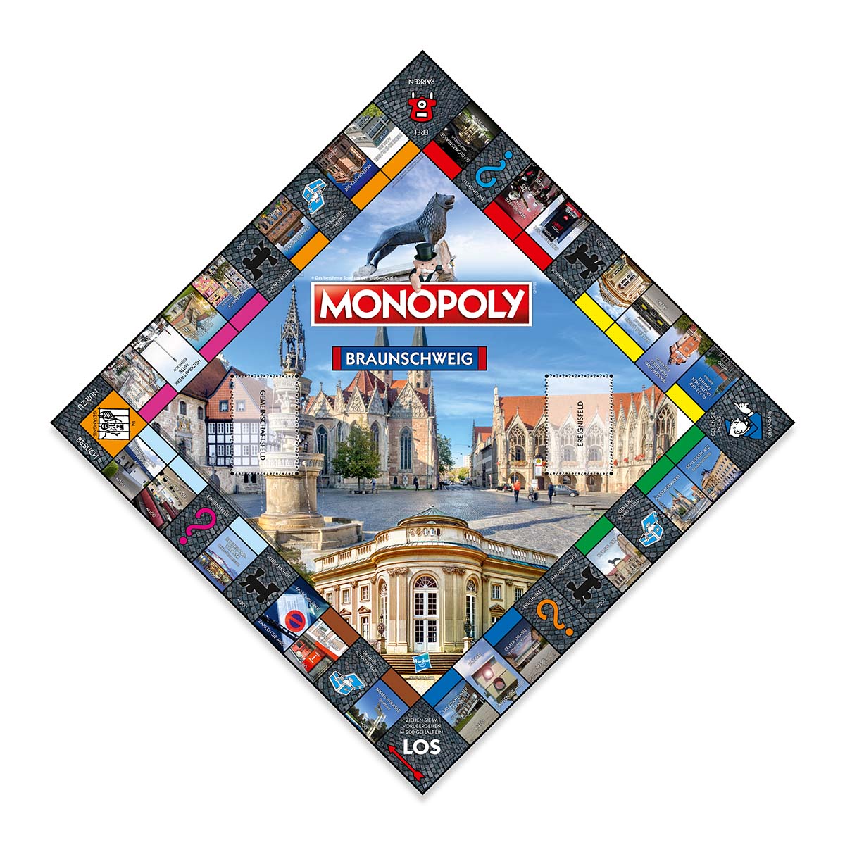 Monopoly - Braunschweig inkl. Top Trumps New Yorker Lions