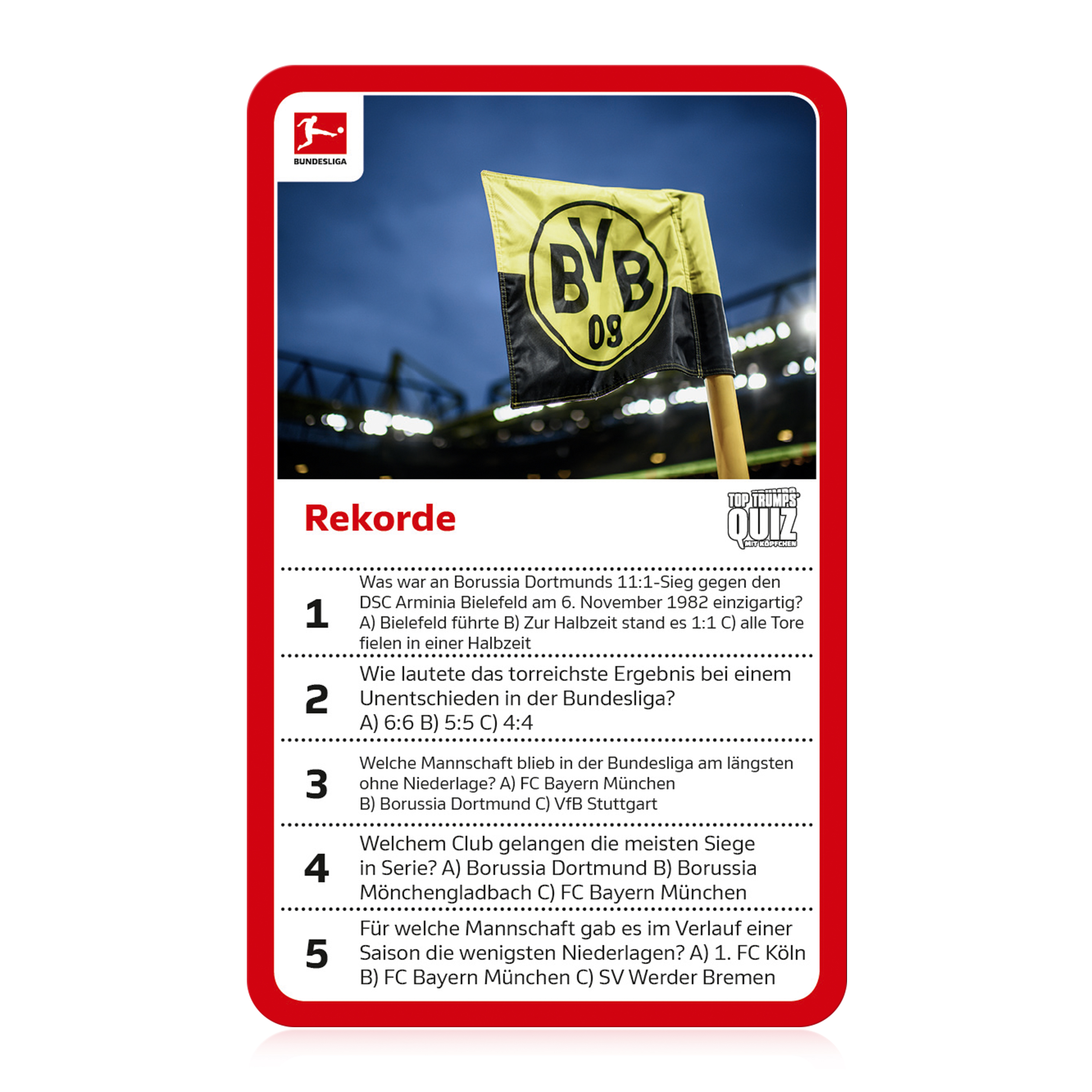 Top Trumps Quiz - Bundesliga Edition