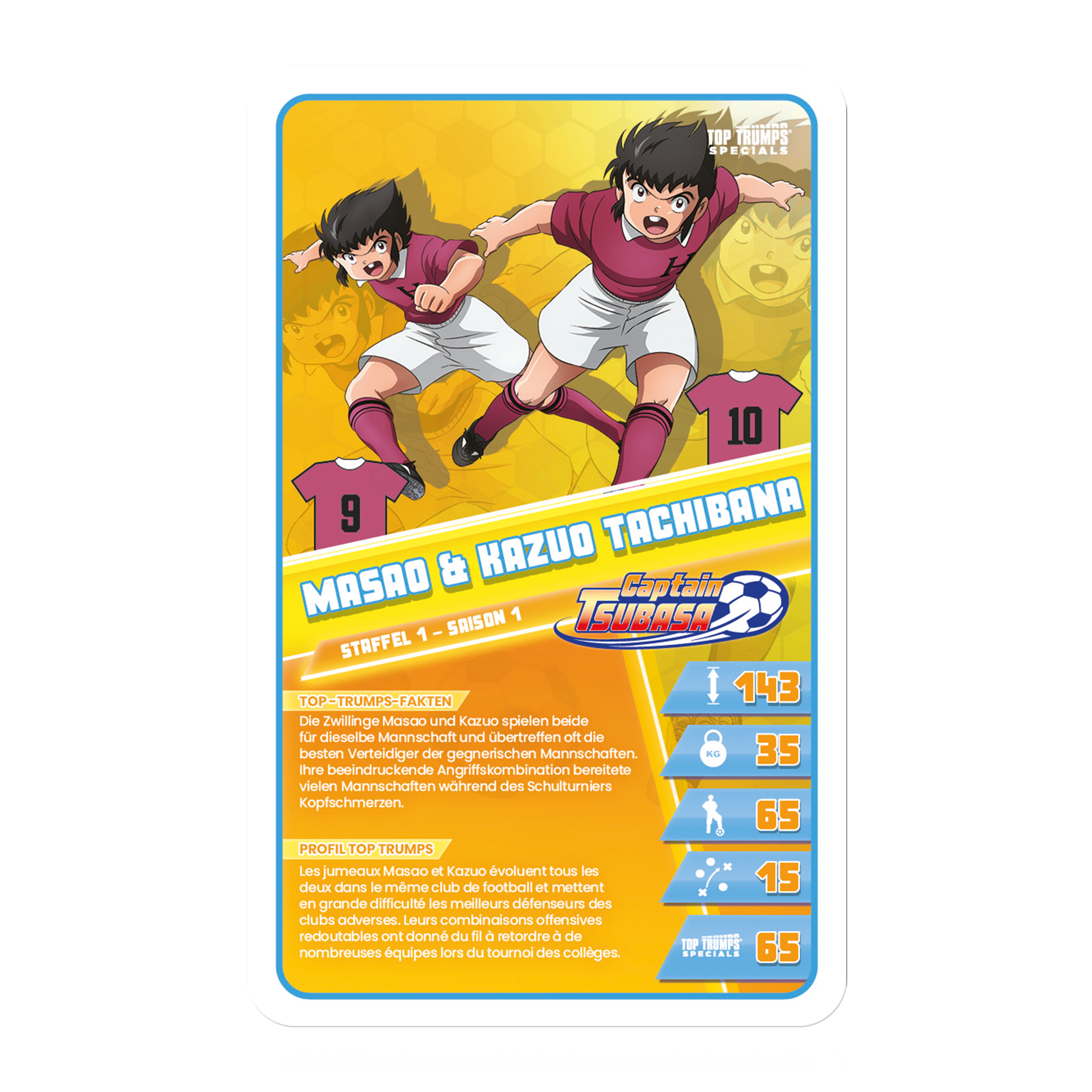 Top Trumps Captain Tsubasa (deutsch/französisch)