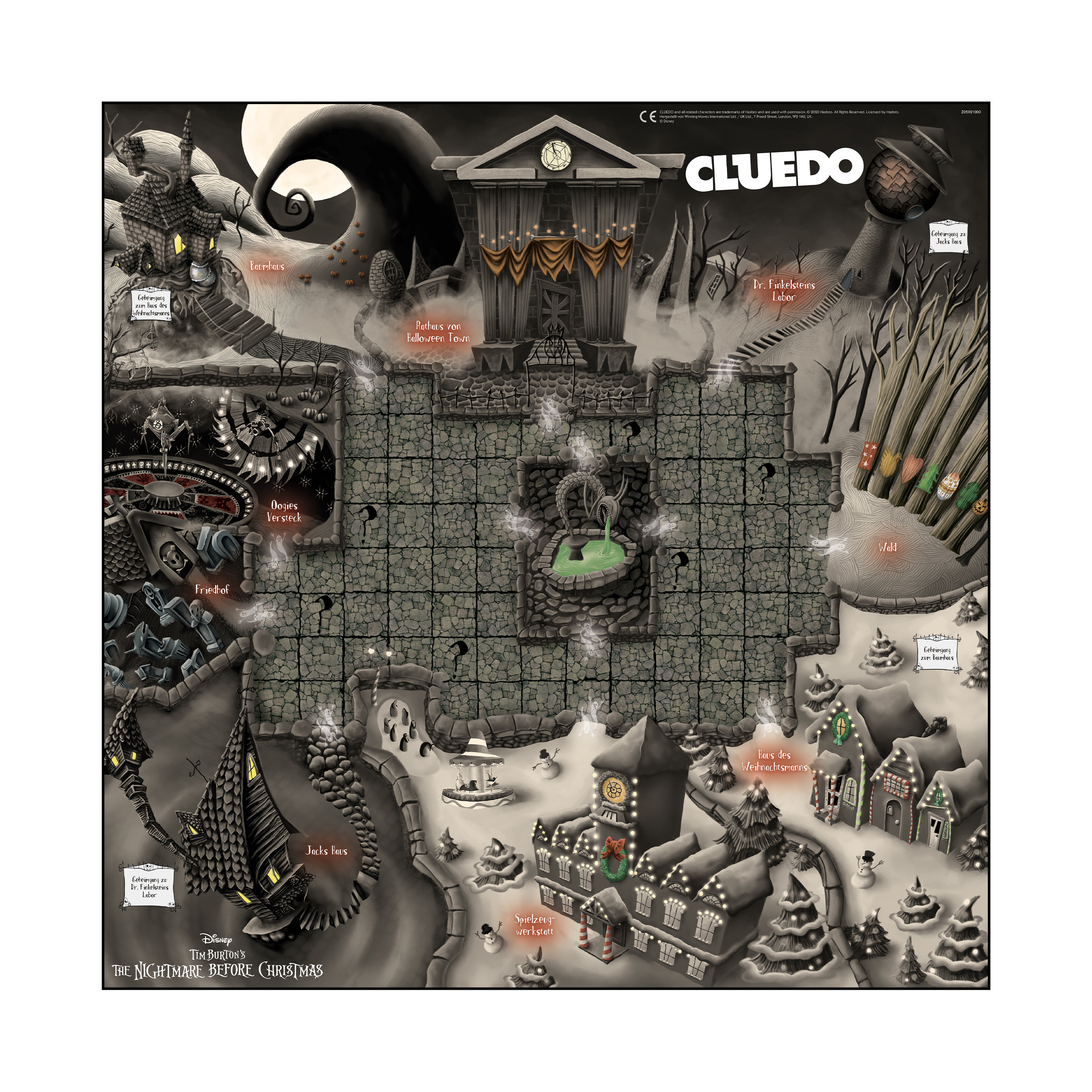 Cluedo Nightmare before Christmas