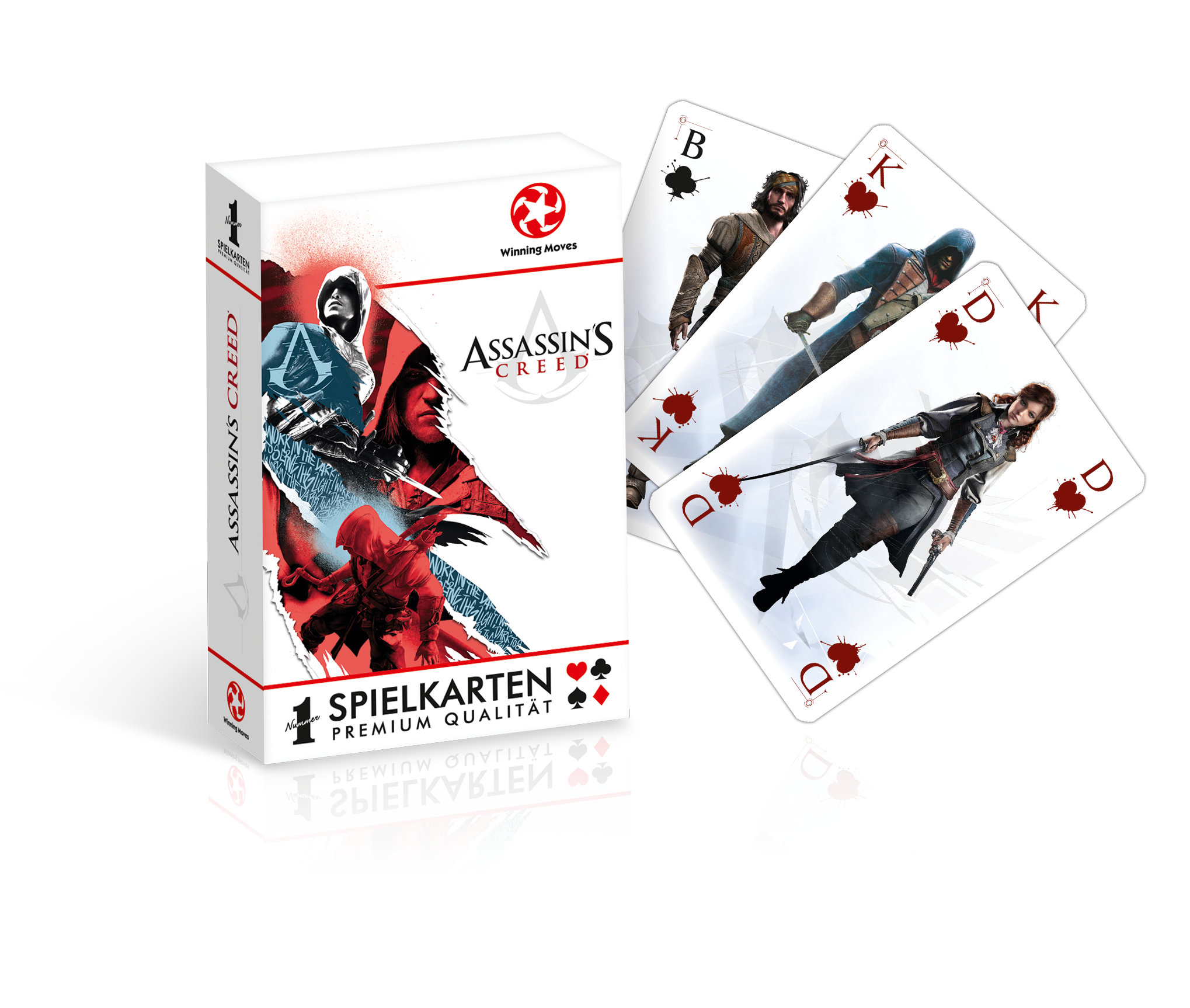 Number 1 Spielkarten Assassin's Creed