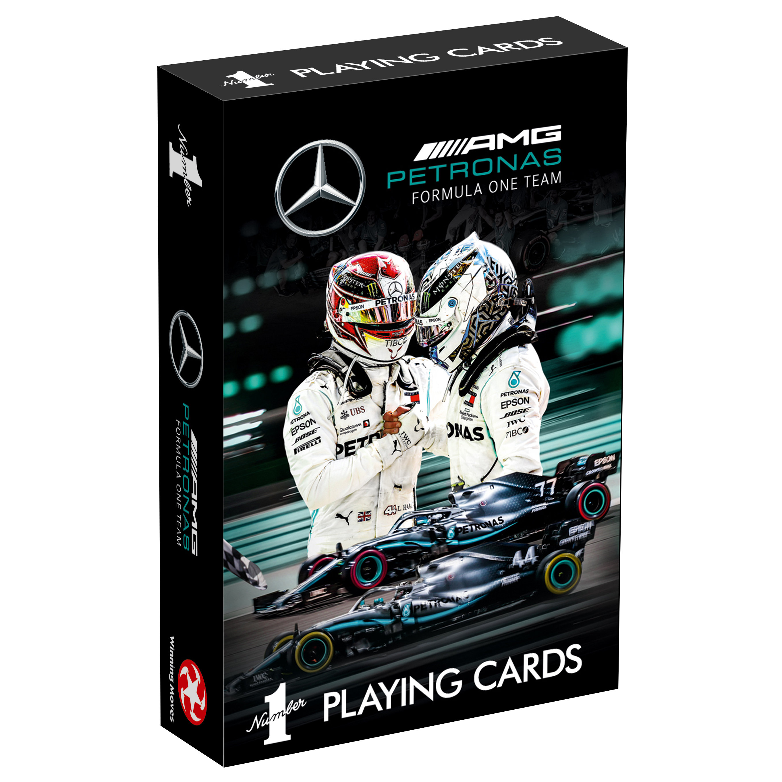 Number 1 Spielkarten Mercedes AMG Petronas Motorsport