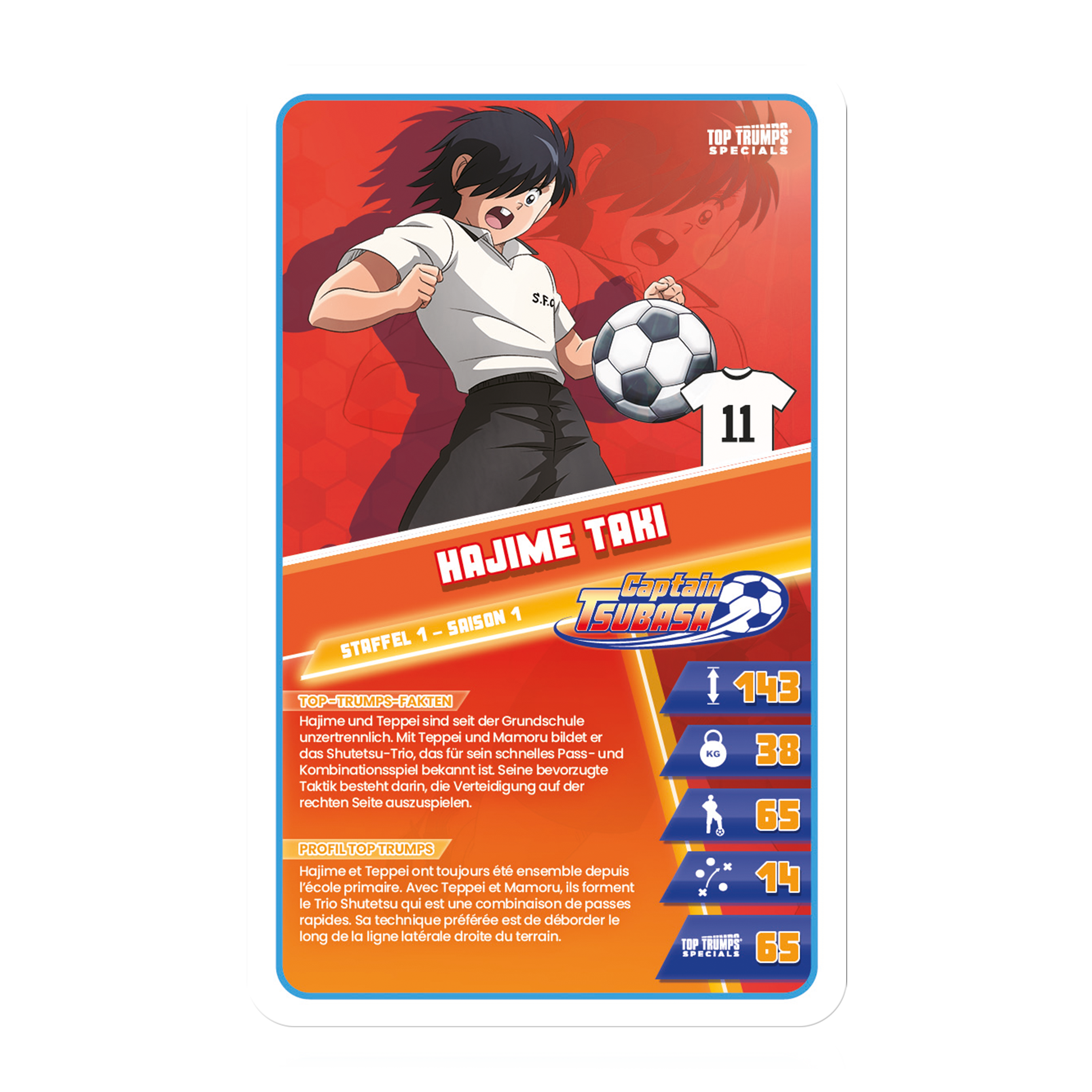 Top Trumps Captain Tsubasa (deutsch/französisch)