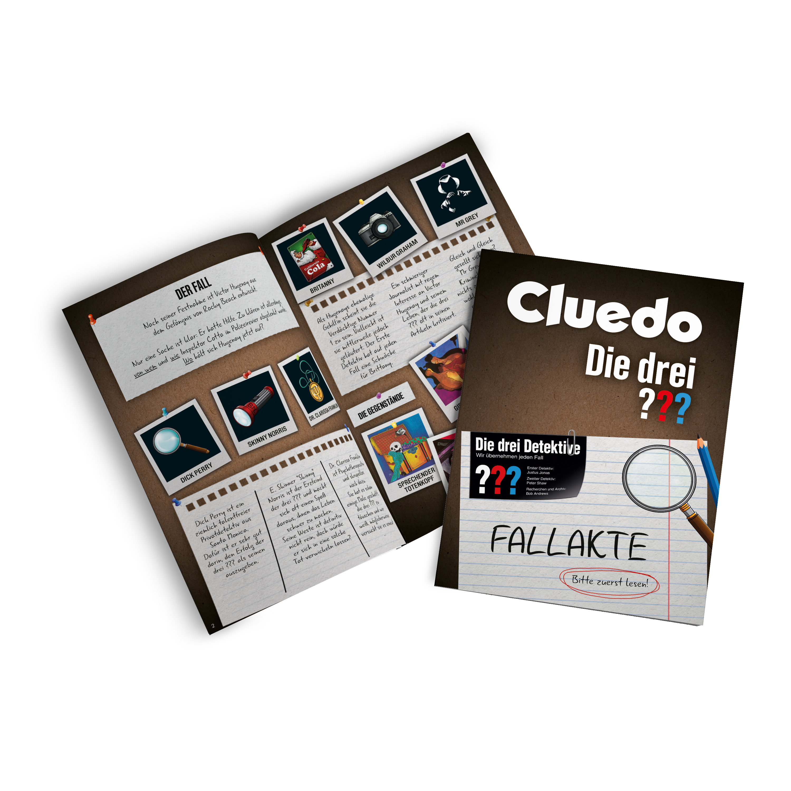 Cluedo - Die drei ??? Fragezeichen