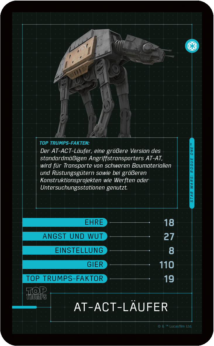 Top Trumps - Star Wars - Rogue One