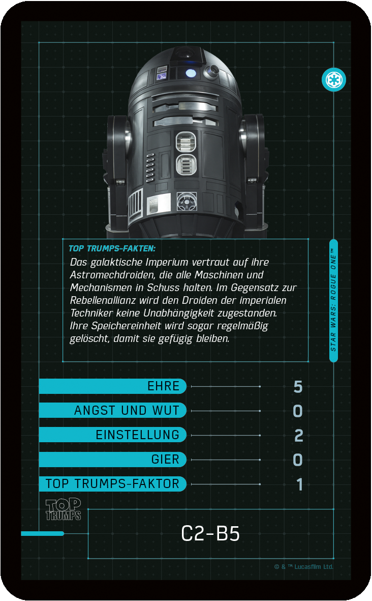 Top Trumps - Star Wars - Rogue One