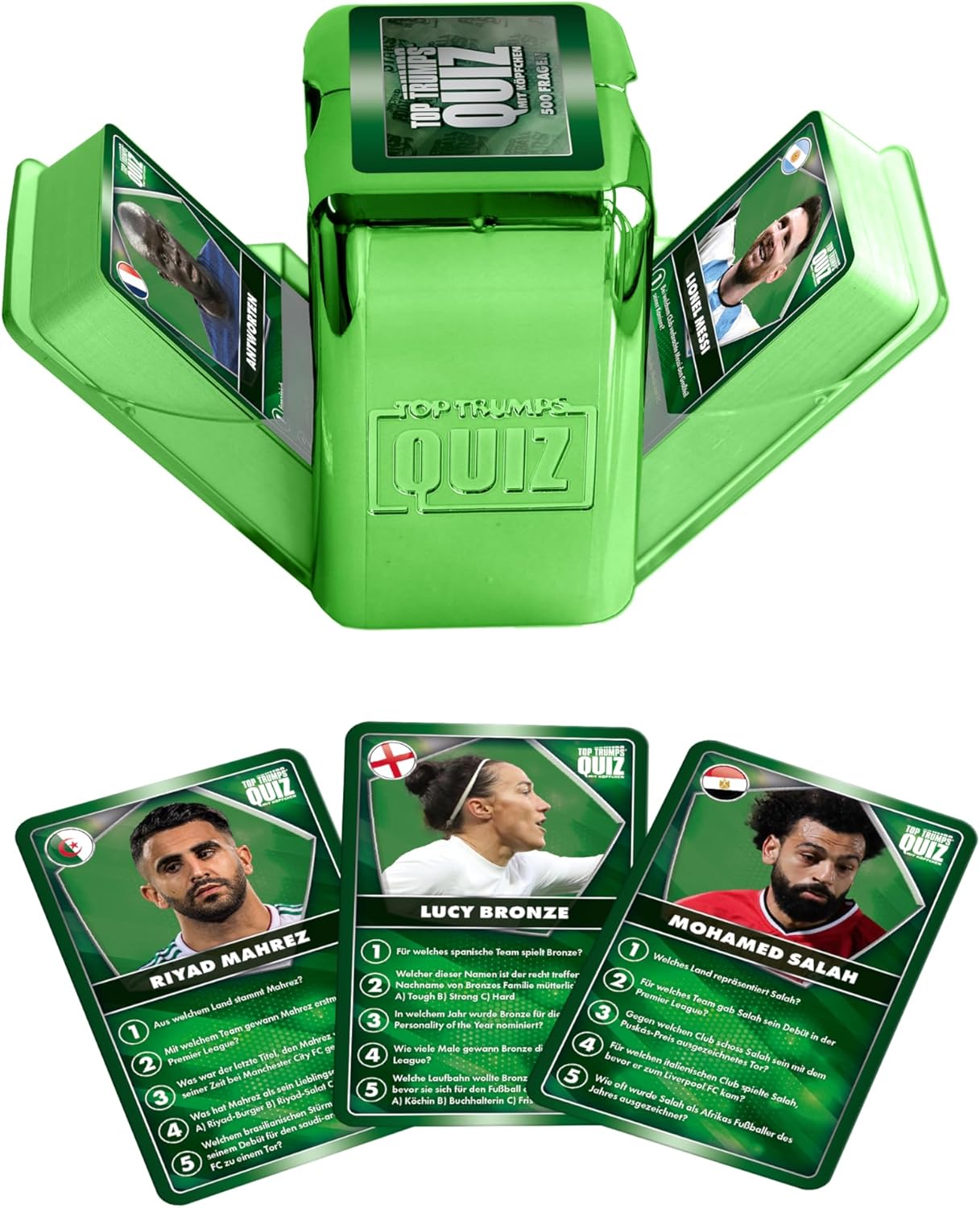 Top Trumps Quiz - Weltfußball Stars (grün)