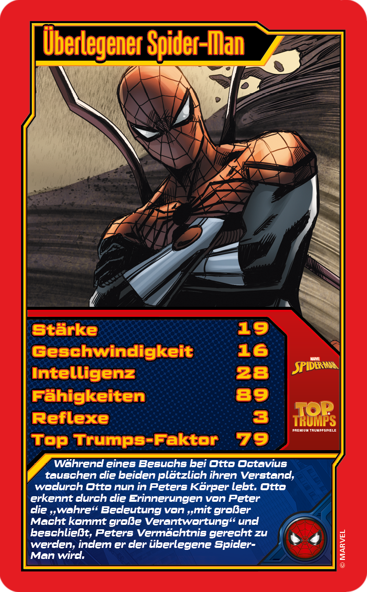 Top Trumps Spiderman