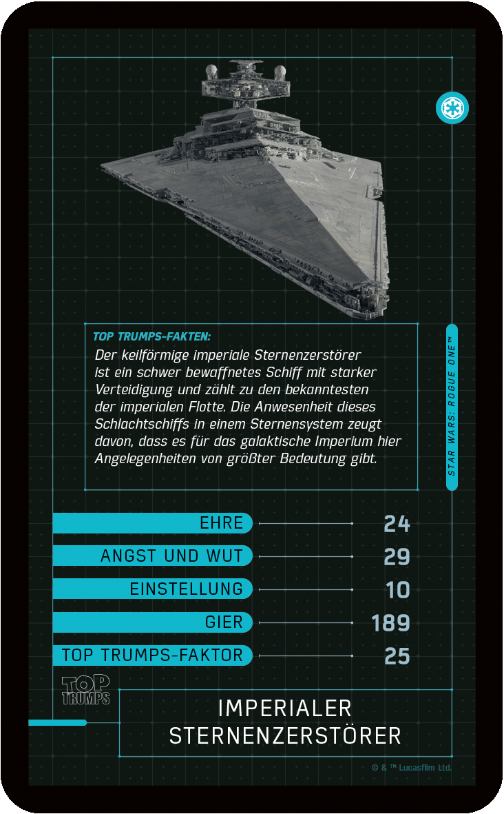 Top Trumps - Star Wars - Rogue One