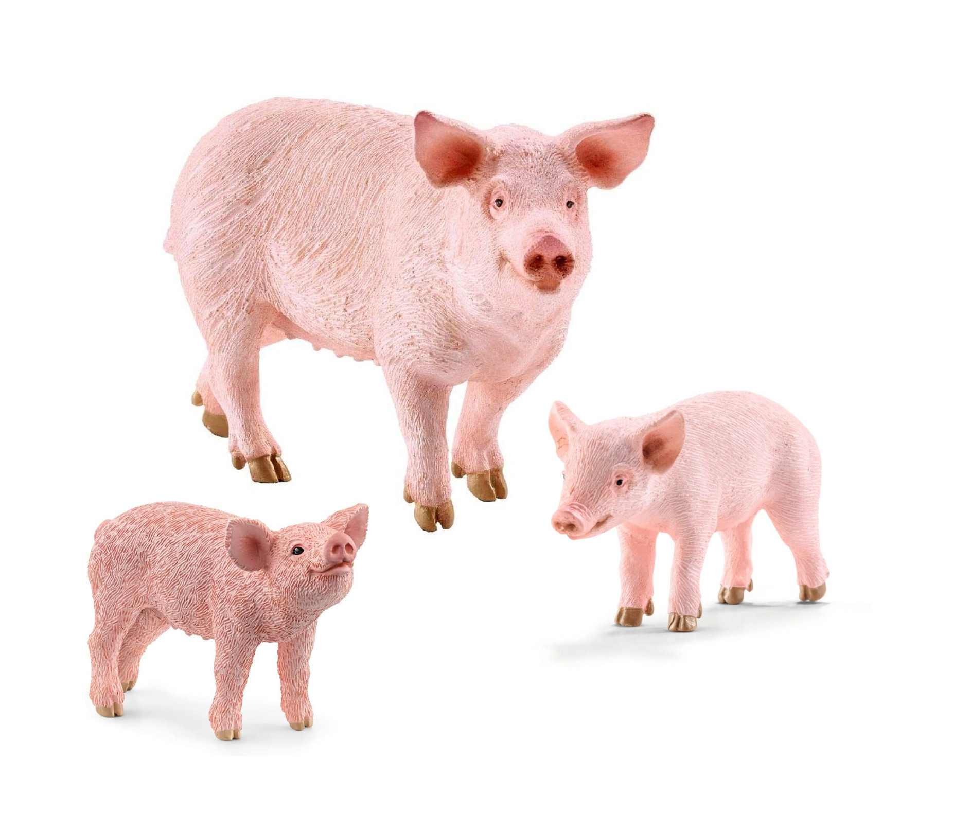 Schleich - Tierfiguren - Bauernhof-Set mit 20 Tieren