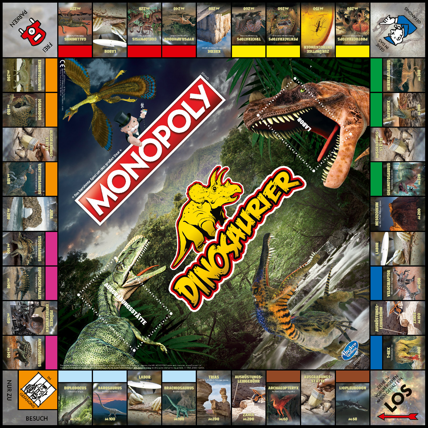 Monopoly Dinosaurier