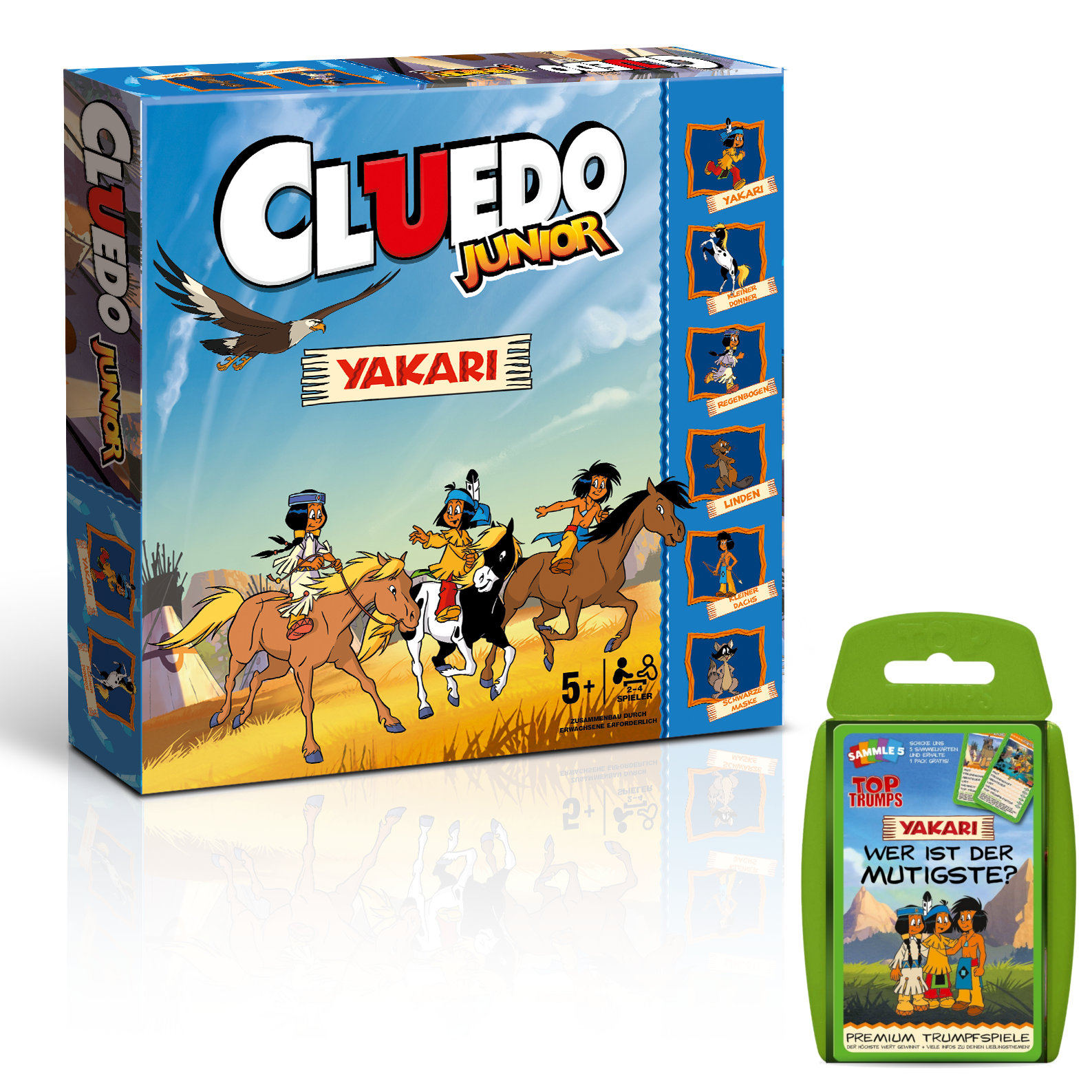 Cluedo Junior Yakari + Top Trumps