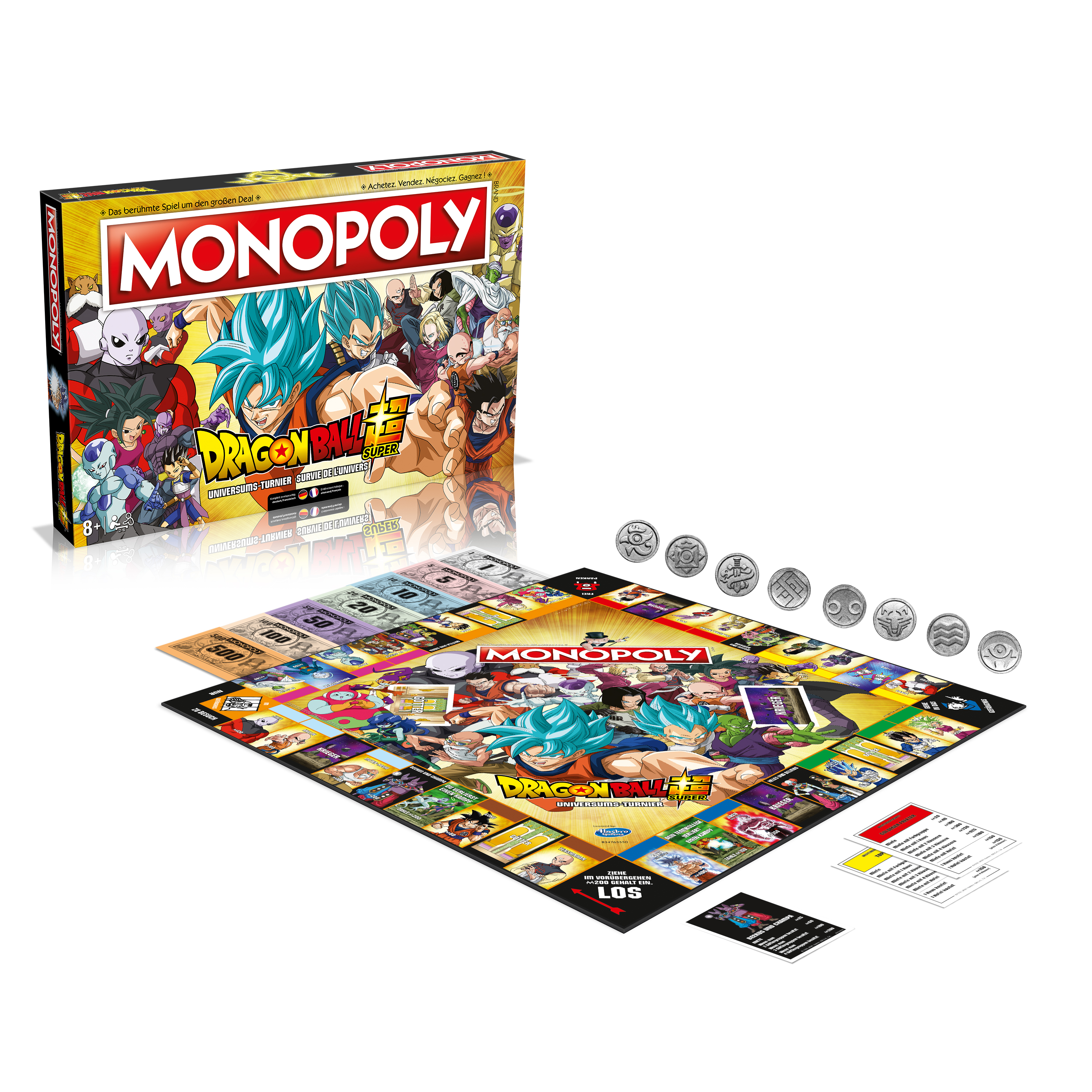 Monopoly - Dragon Ball Super (deutsch/französisch) 