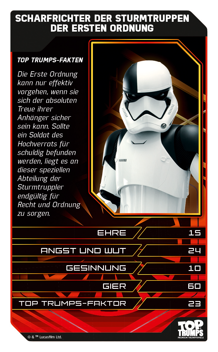 Top Trumps Star Wars Episode 8