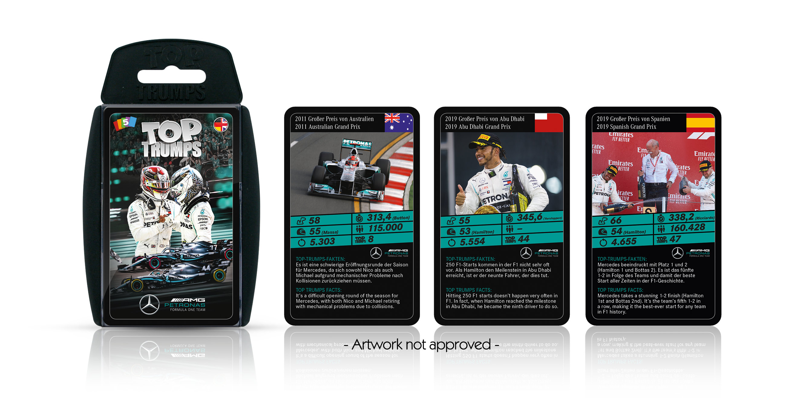 Top Trumps Mercedes AMG Petronas