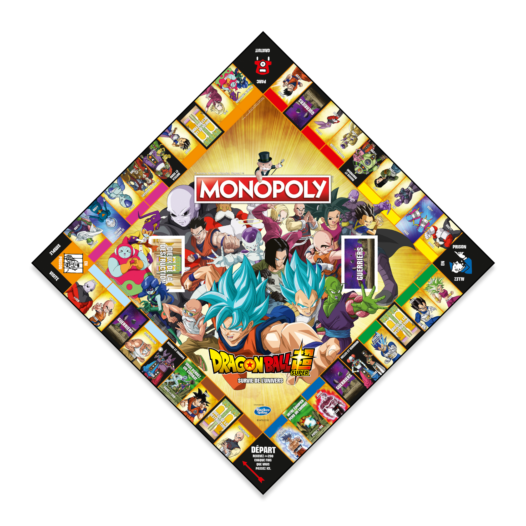 Monopoly - Dragon Ball Super (deutsch/französisch) 