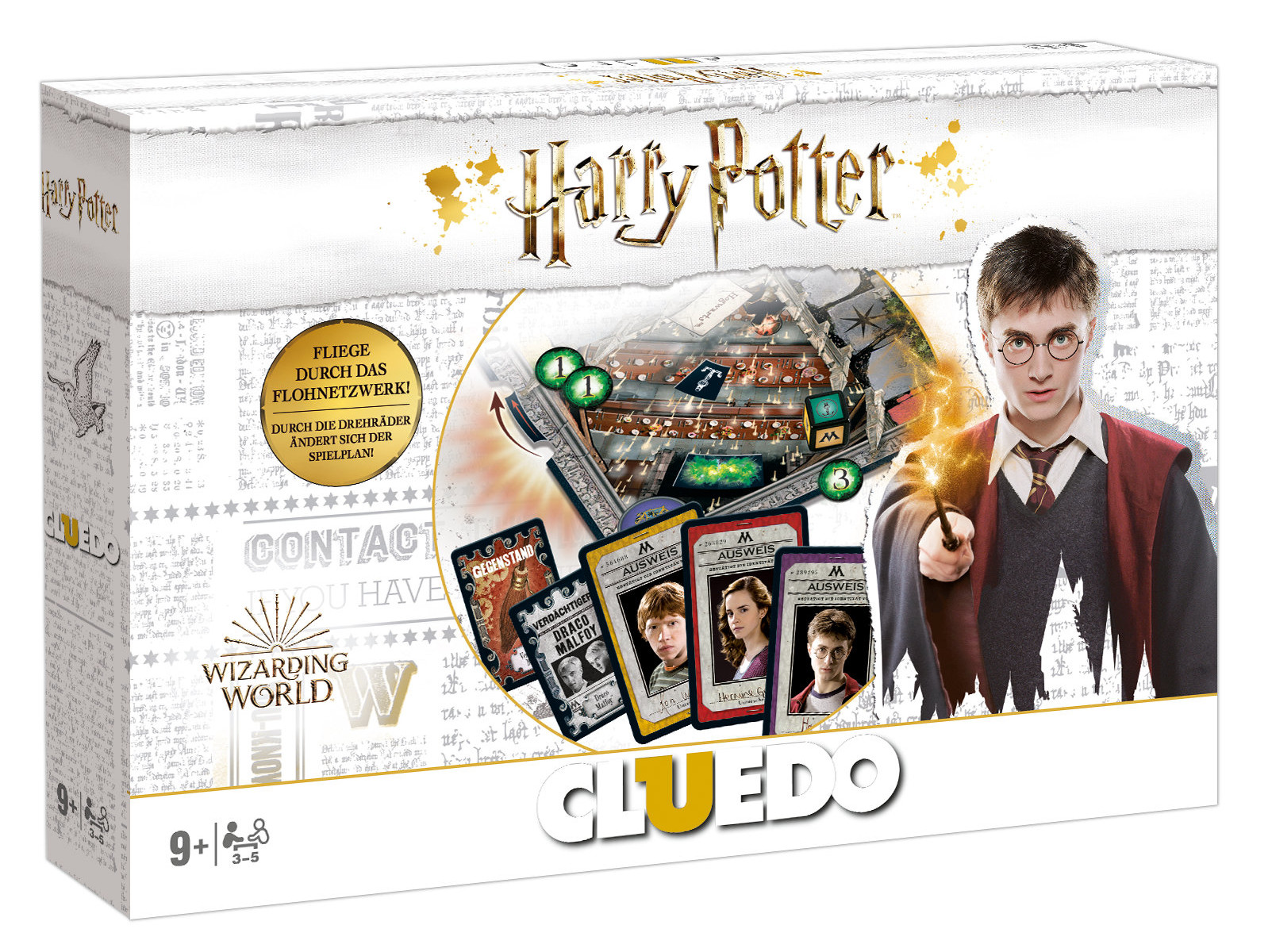 Cluedo Harry Potter Collector's Edition weiß