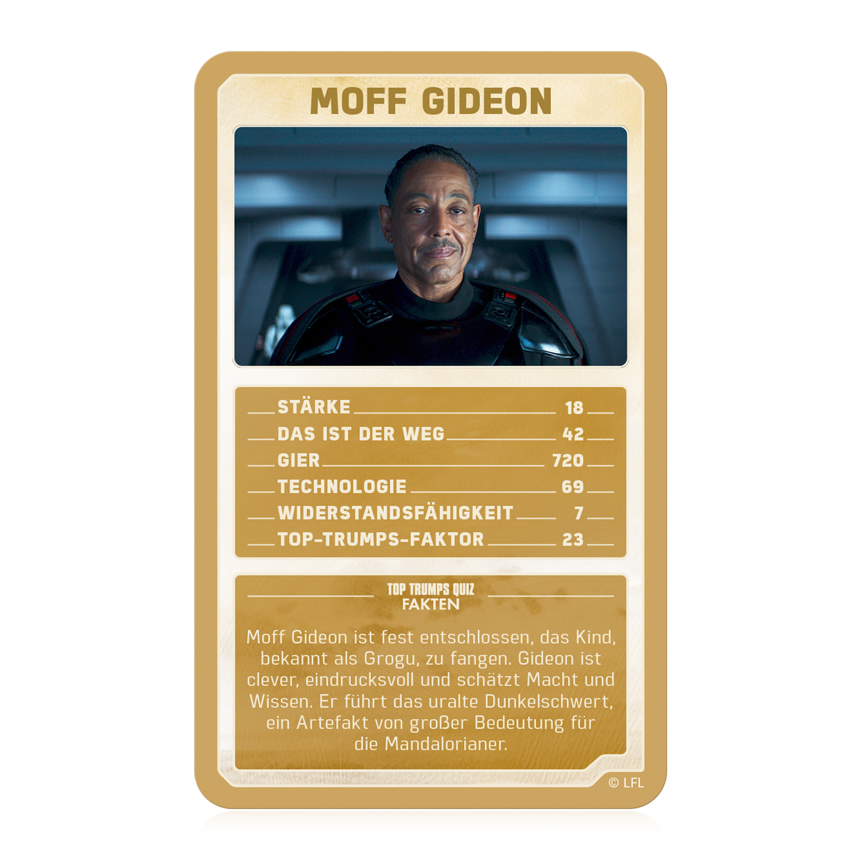 Top Trumps Collectables - Star Wars Mandalorian 