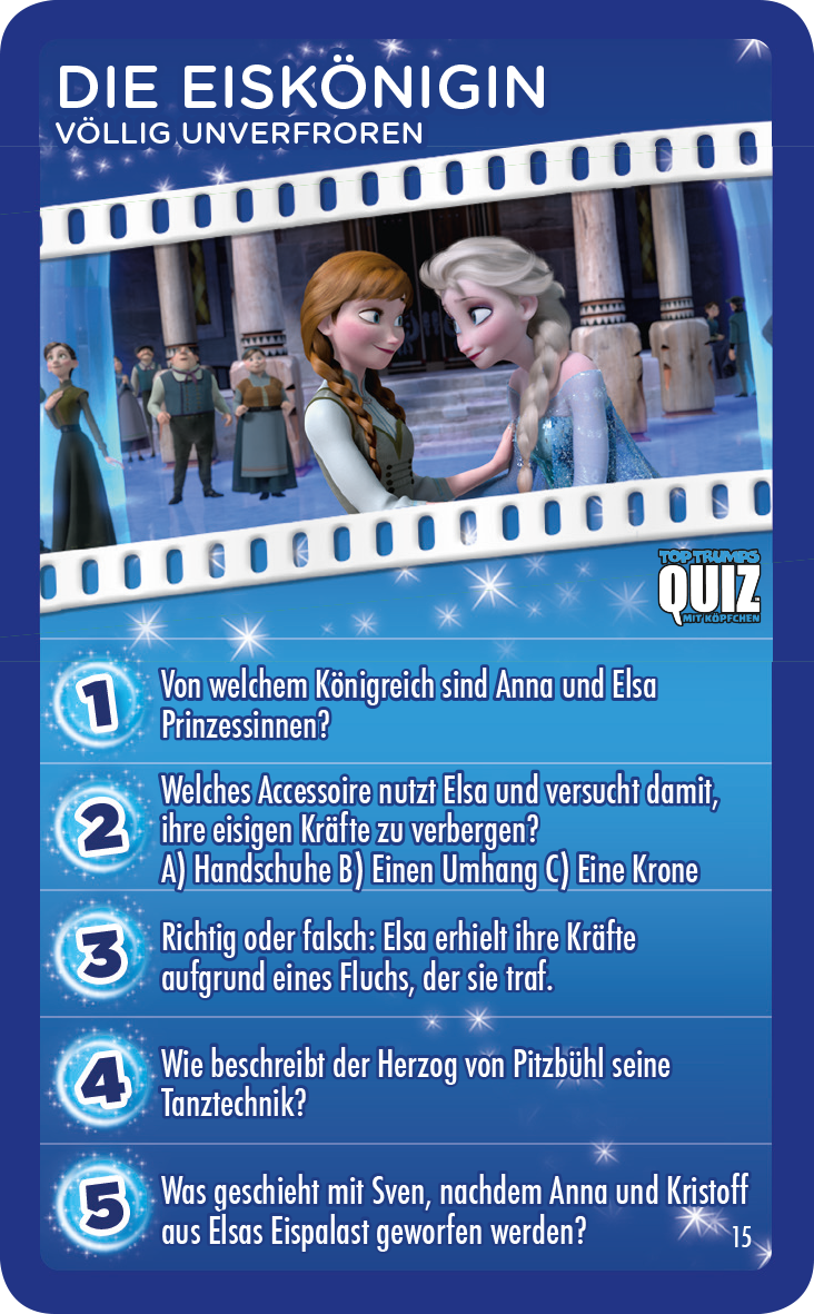 Top Trumps Quiz Disney