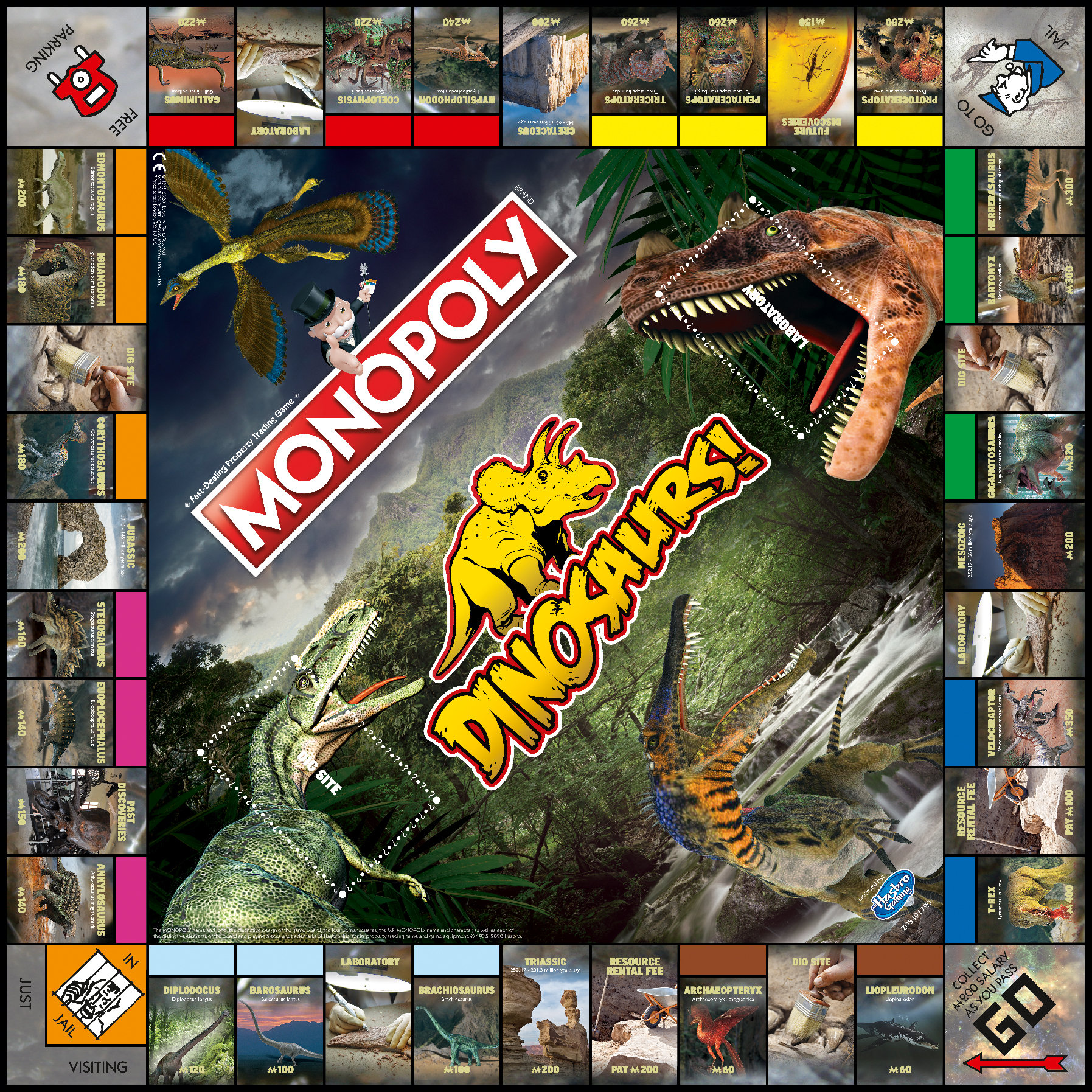 Monopoly Dinosaurier