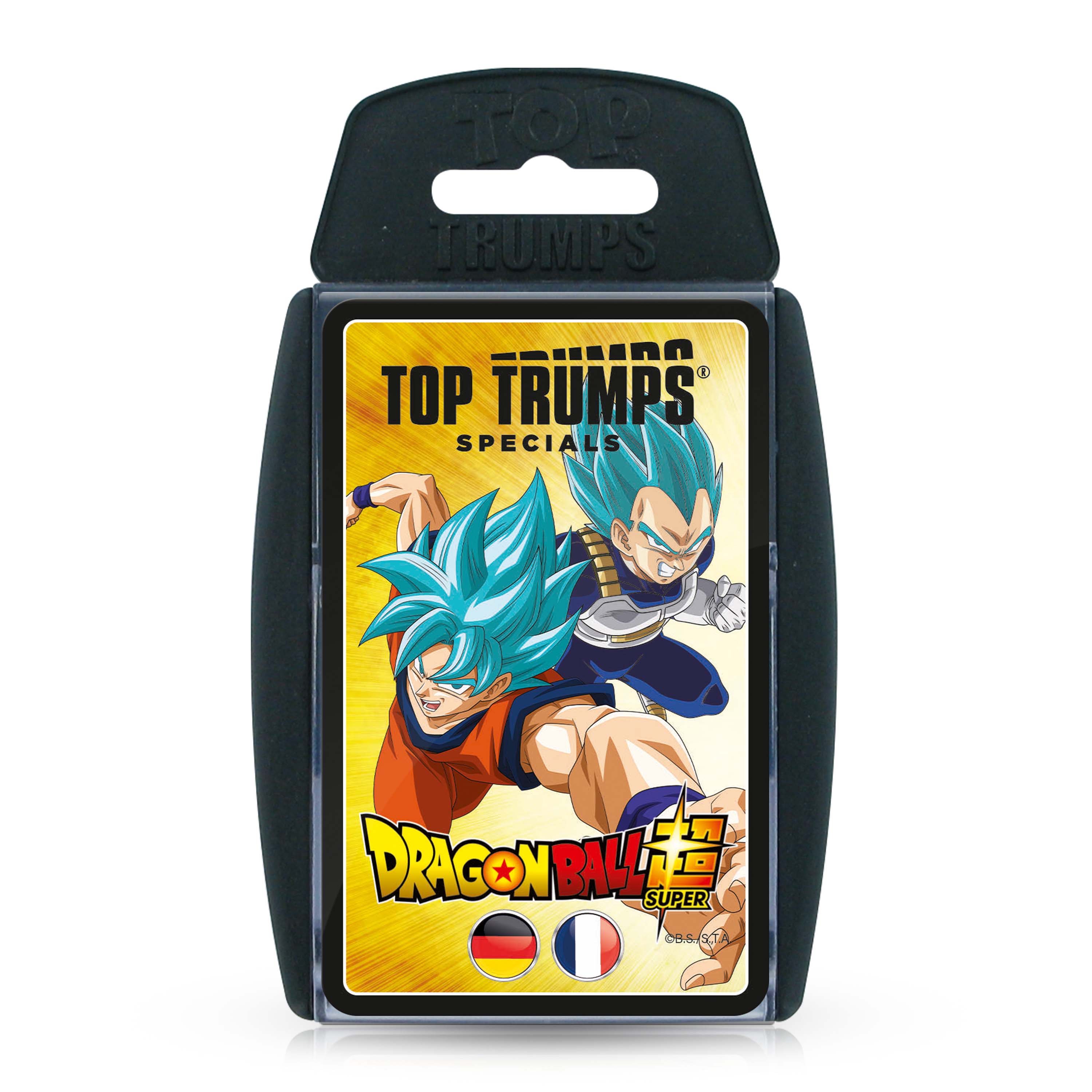 Monopoly Dragon Ball Super (deutsch/französisch) + Top Trumps