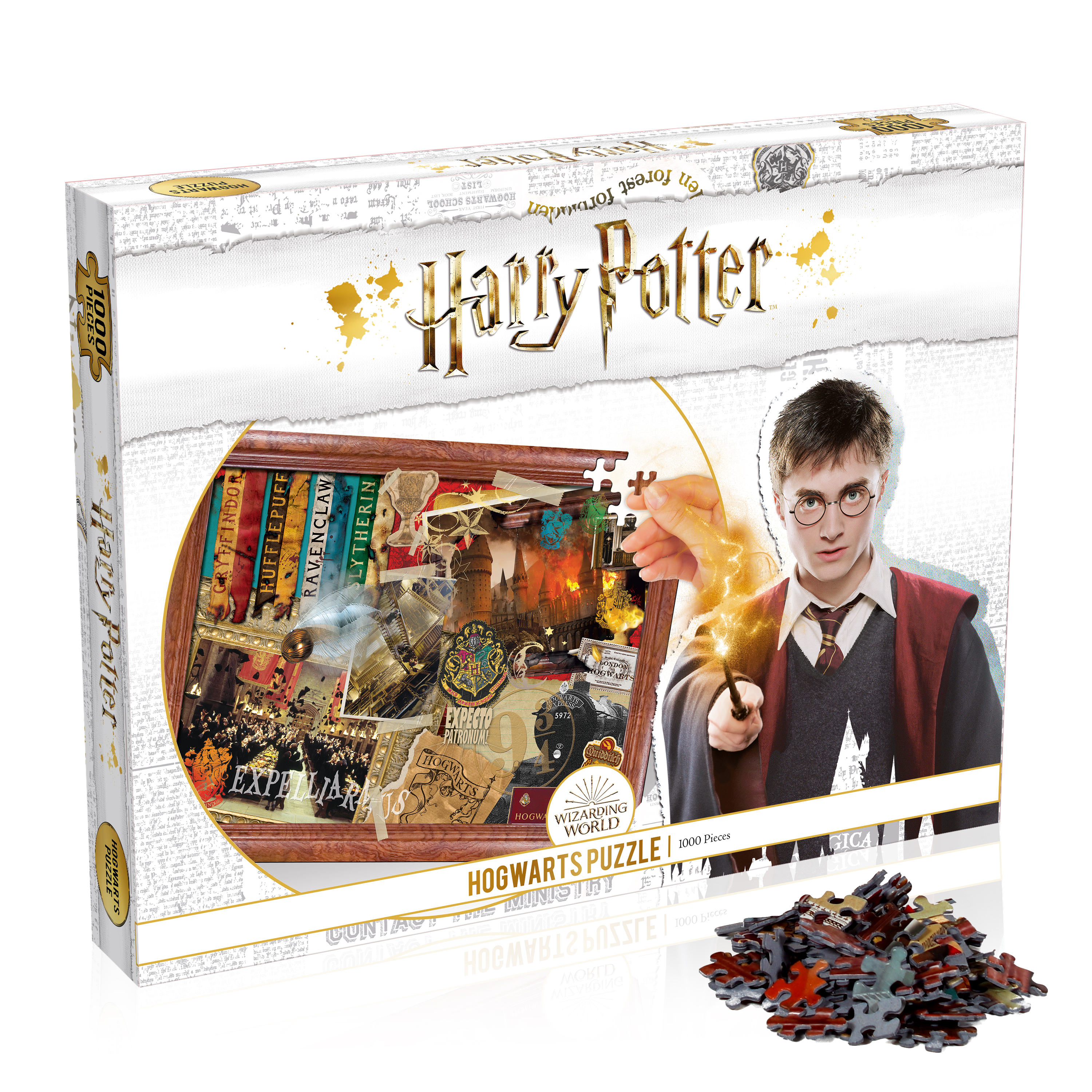 Harry Potter - Puzzle - Hogwarts (1000 Teile)