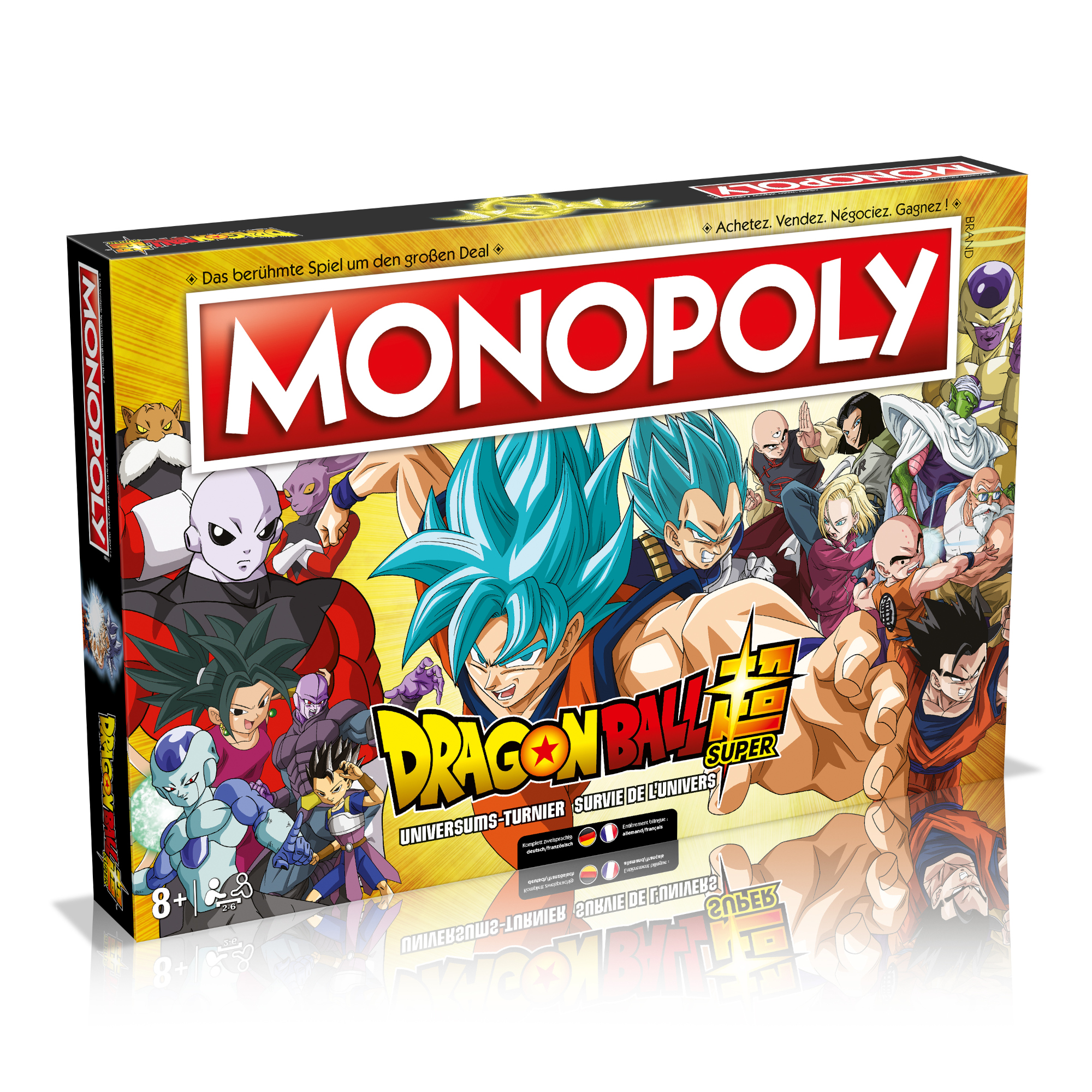 Monopoly - Dragon Ball Super (deutsch/französisch) 