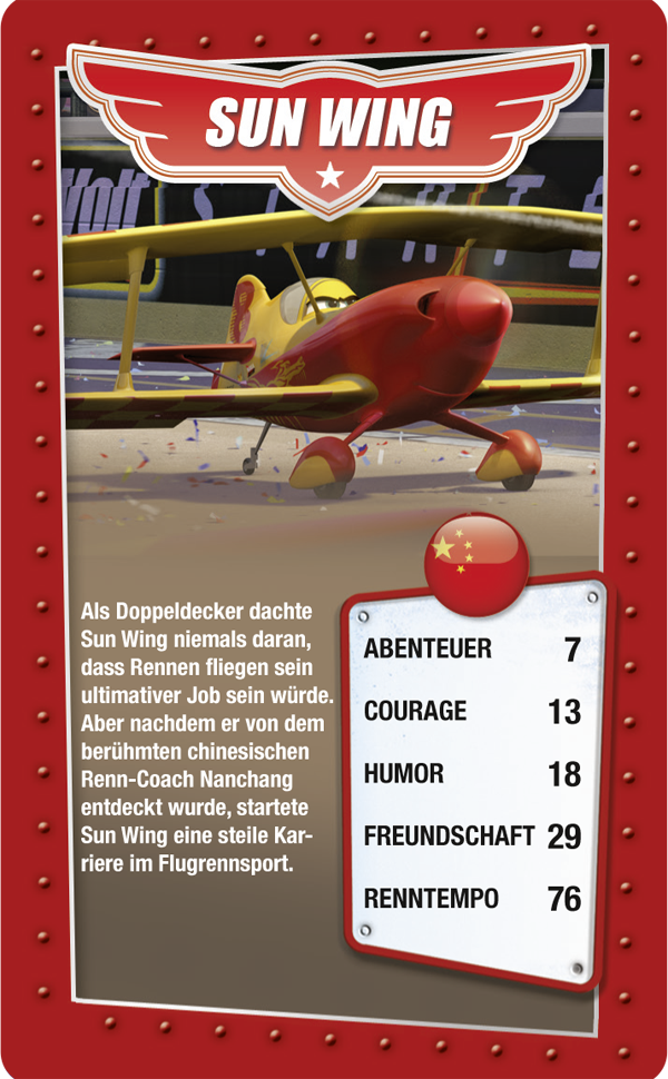 Top Trumps Disney Planes