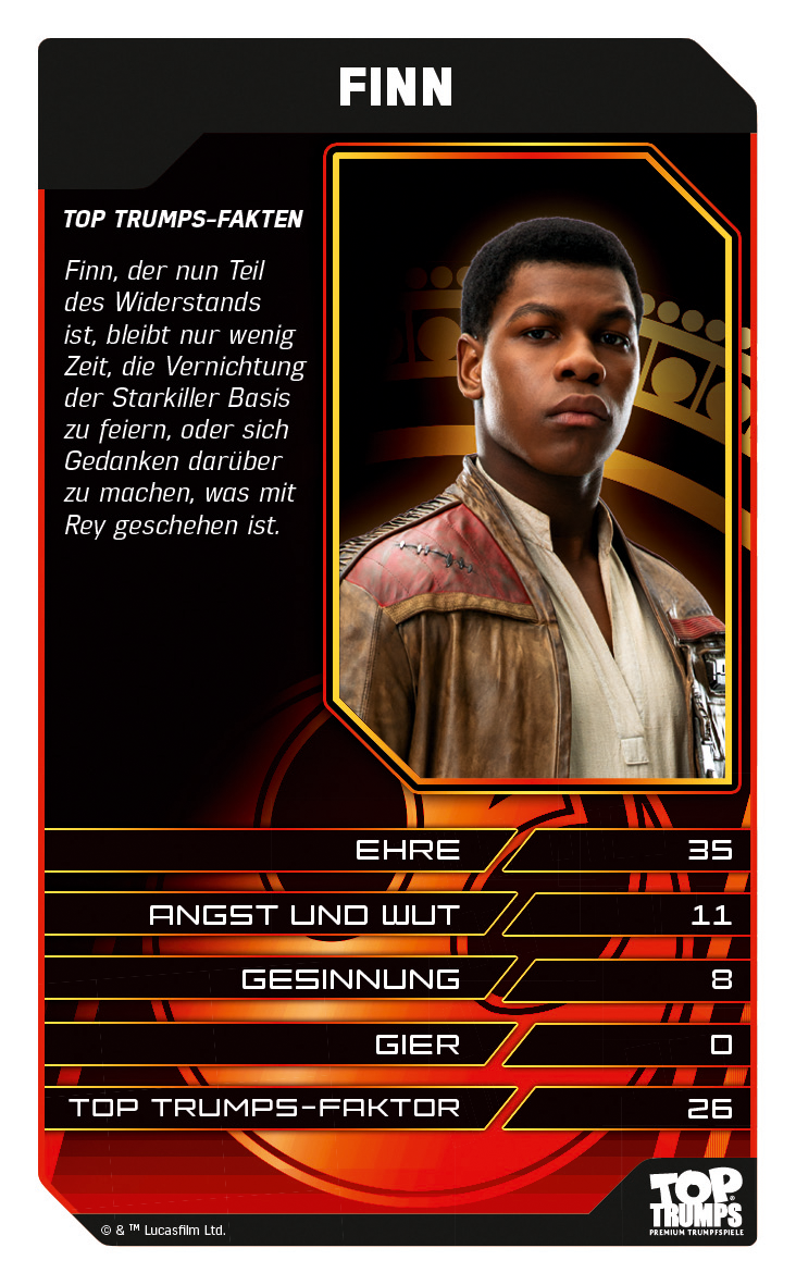 Top Trumps Star Wars Episode 8