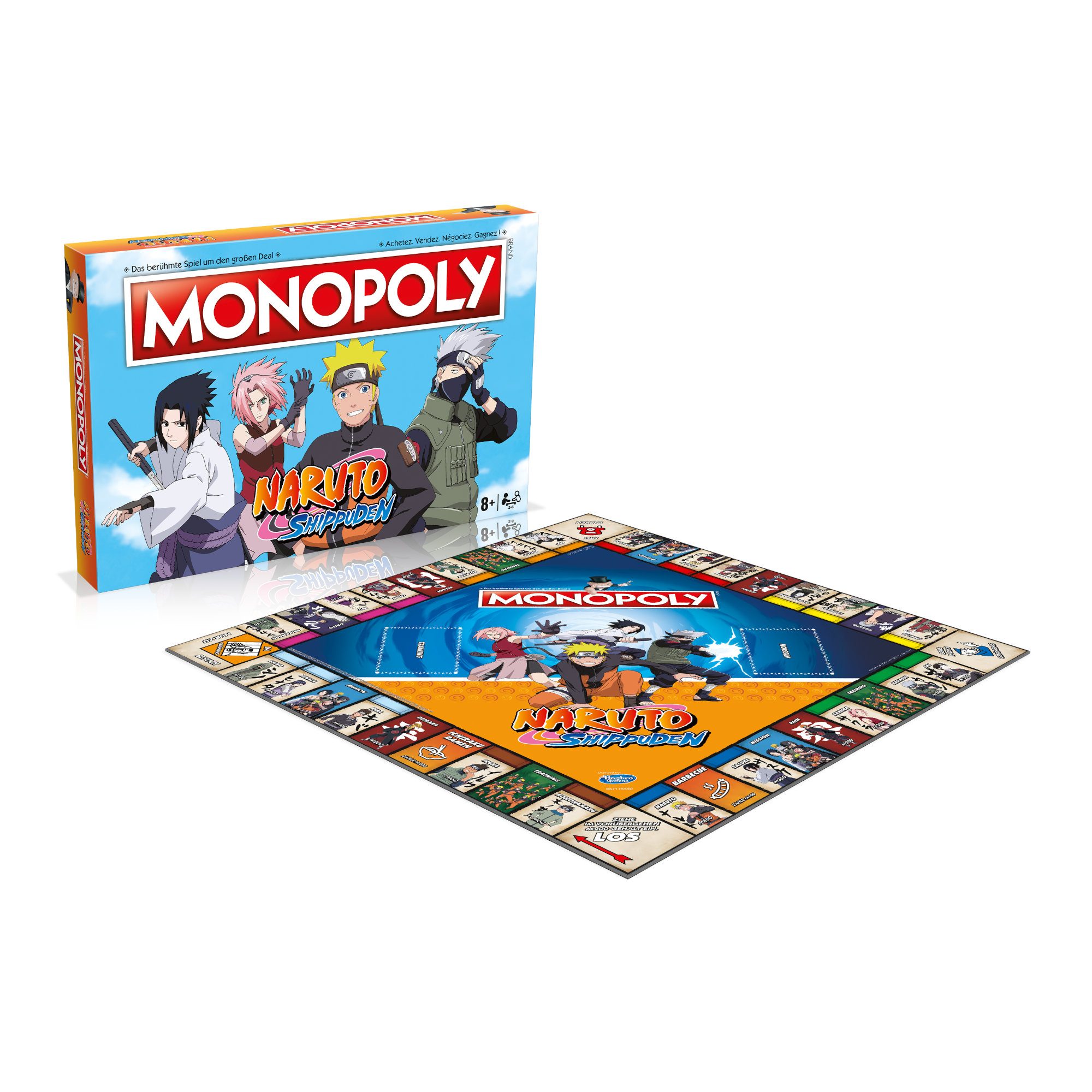 Monopoly - Naruto (deutsch/französisch)