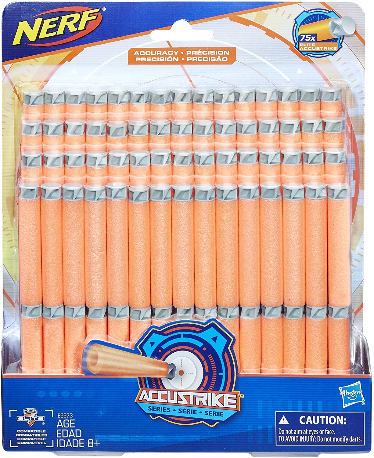 [Bundle] Hasbro E8339 - Nerf - Alpha Strike - Ultimate Mission Pack + Dart Accustrike 75-er Nachfüllpack