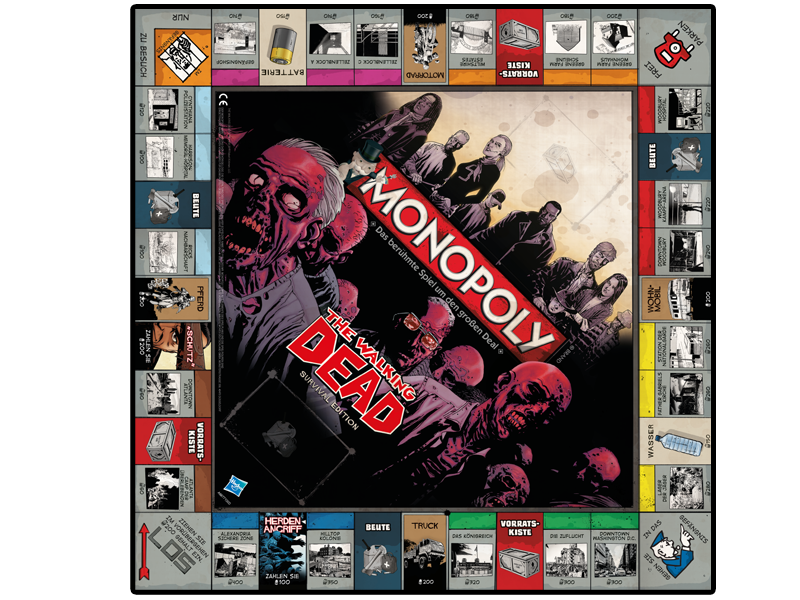 Monopoly - The Walking Dead Survival Edition