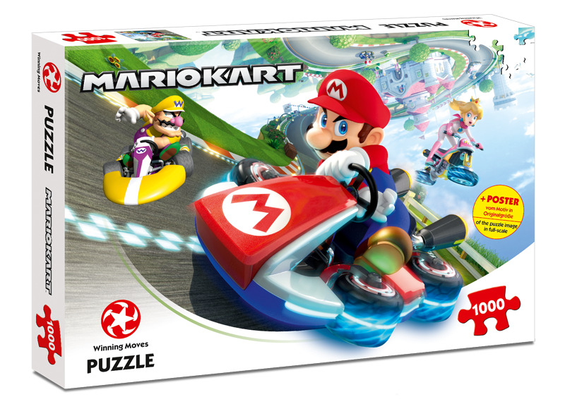 Puzzle Mario Kart - Funracer 1000 Teile