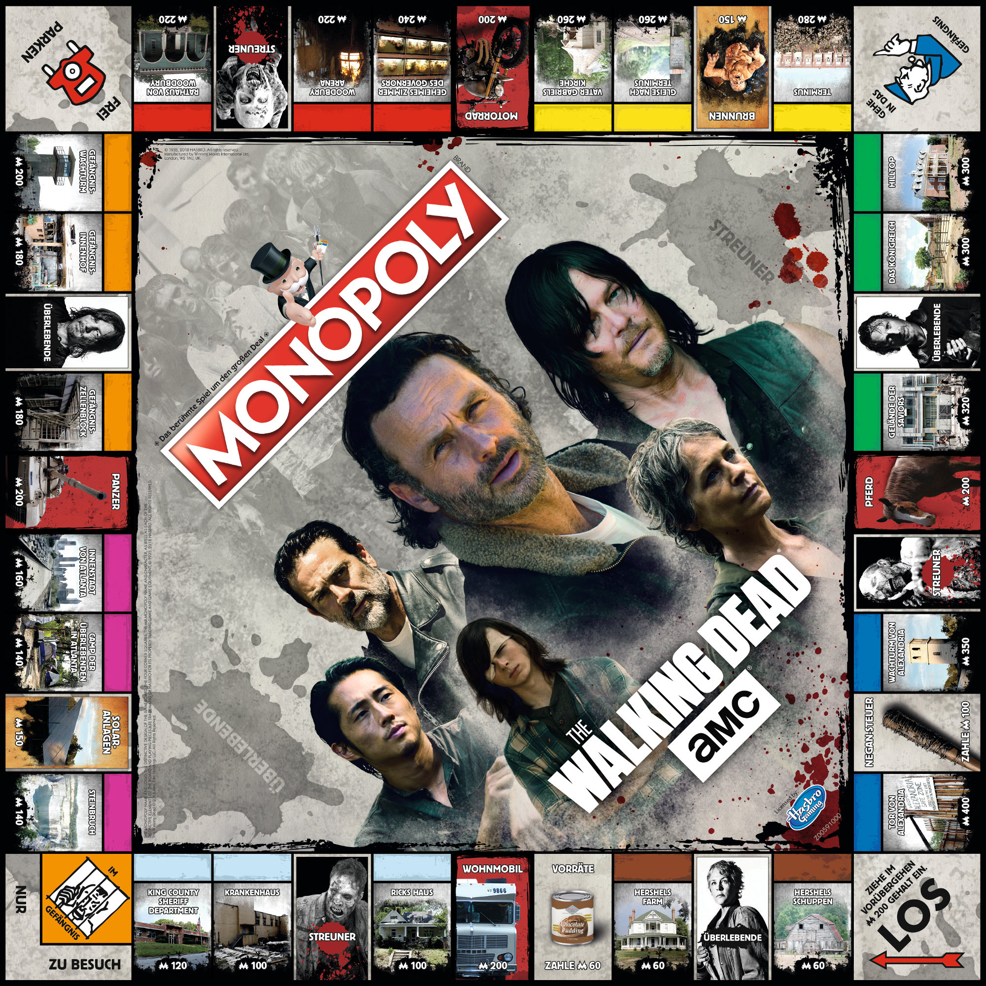 Monopoly The Walking Dead AMC