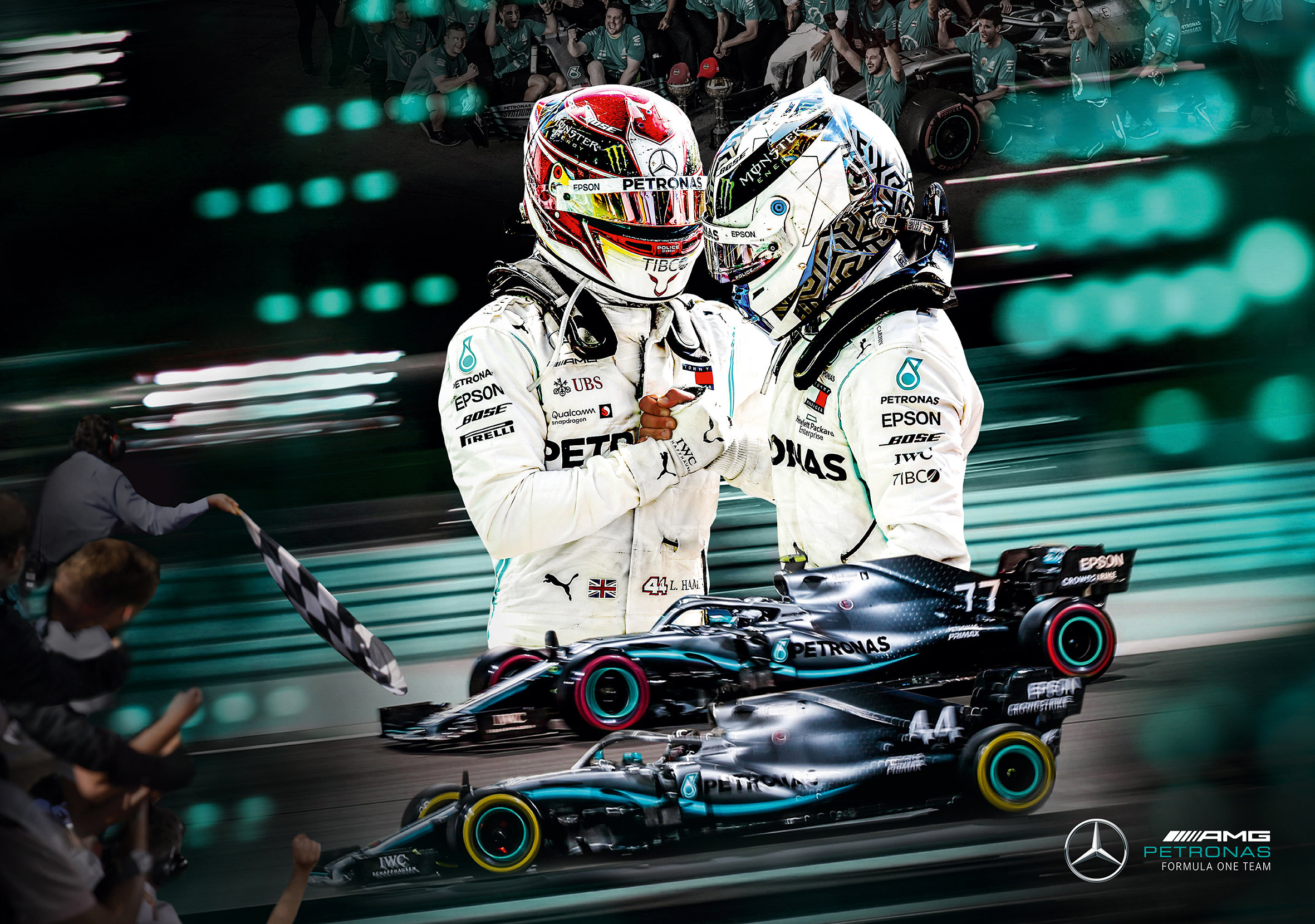 Puzzle Mercedes AMG Petronas Motorsport