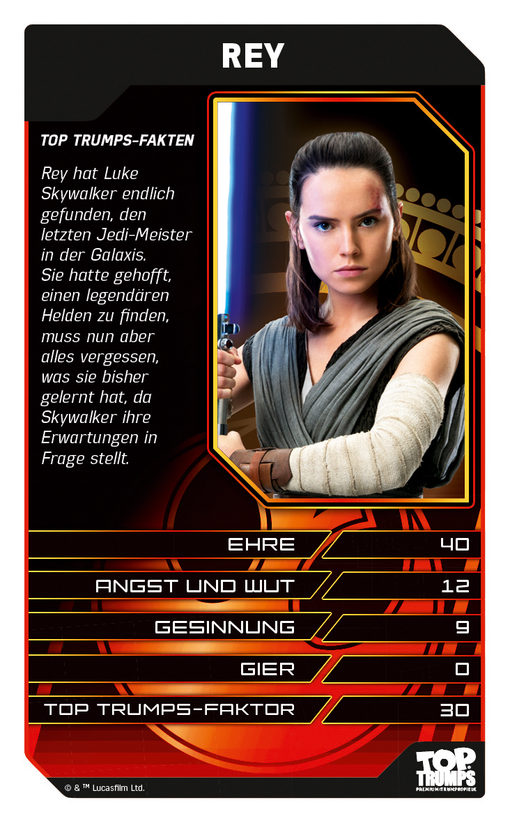 Top Trumps Star Wars Episode 8