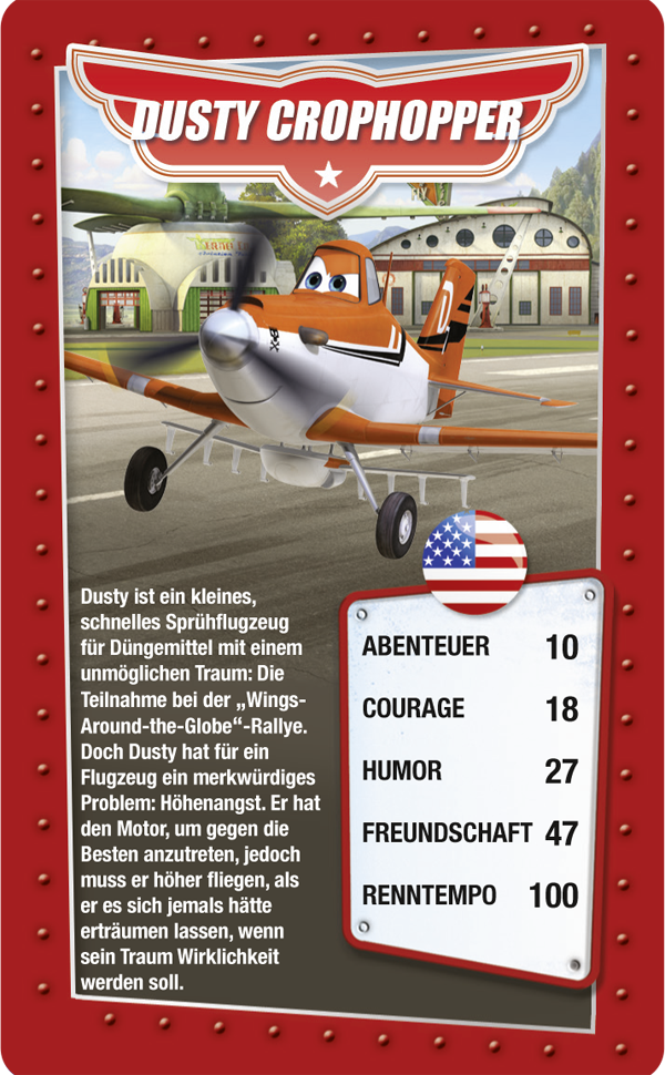 Top Trumps Disney Planes