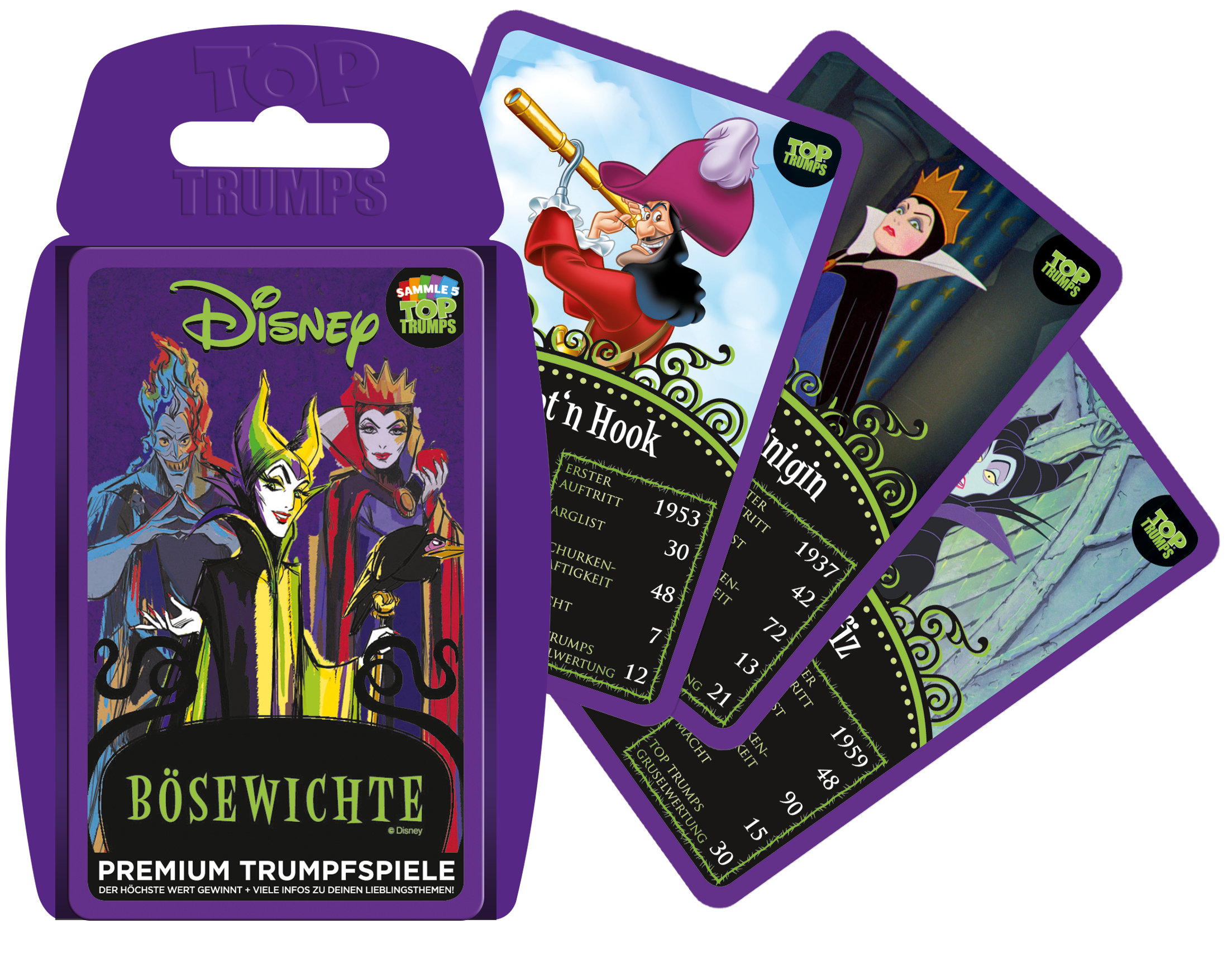 Top Trumps Disney Bösewichte