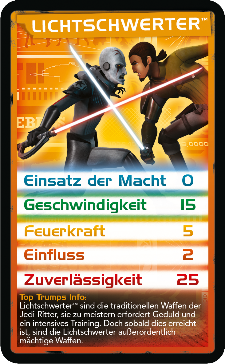 Top Trumps Star Wars Rebels