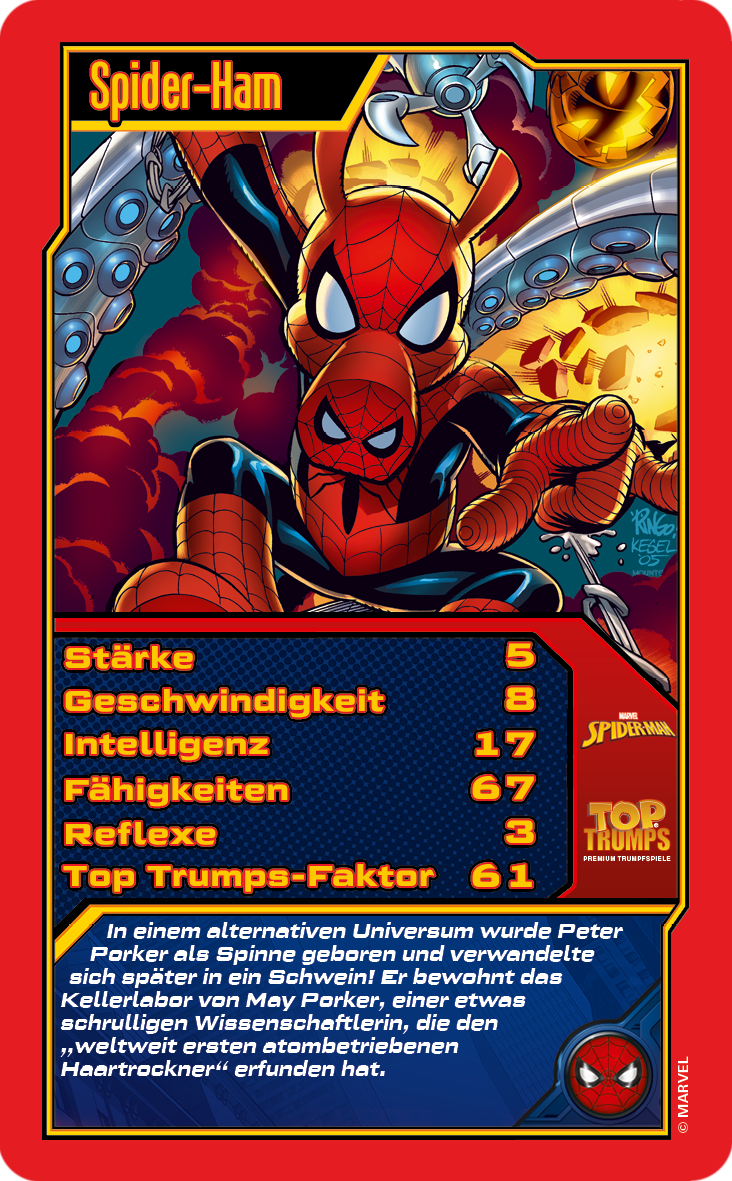 Top Trumps Spiderman