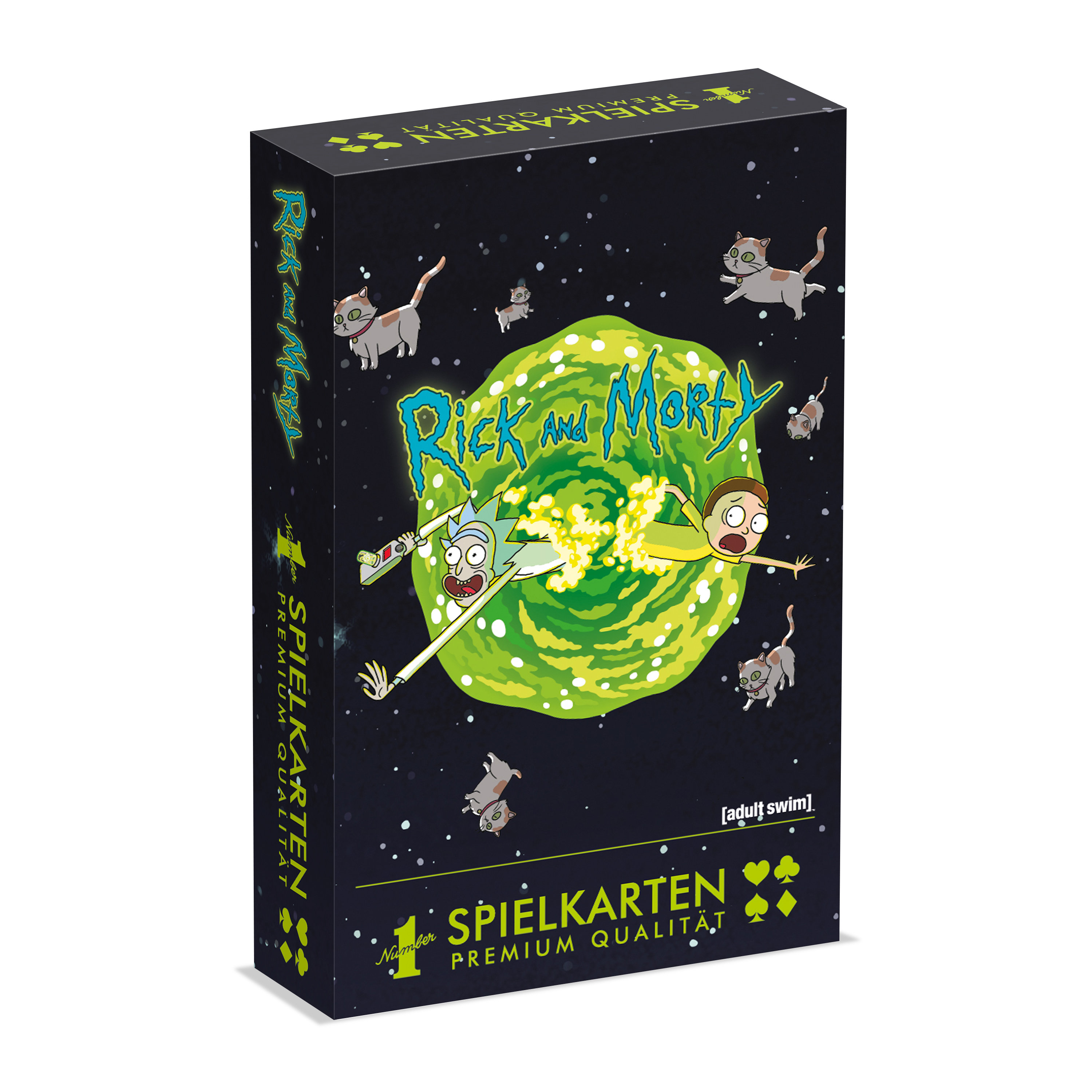 Number 1 Spielkarten - Rick and Morty