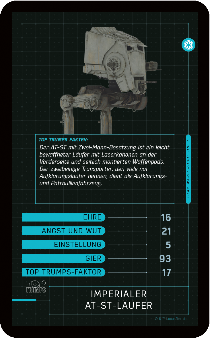 Top Trumps - Star Wars - Rogue One