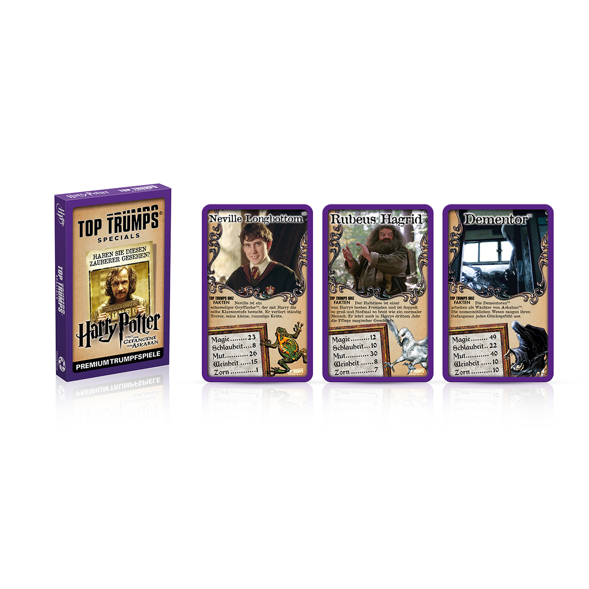 Battle Mat Harry Potter inkl. drei Top Trumps