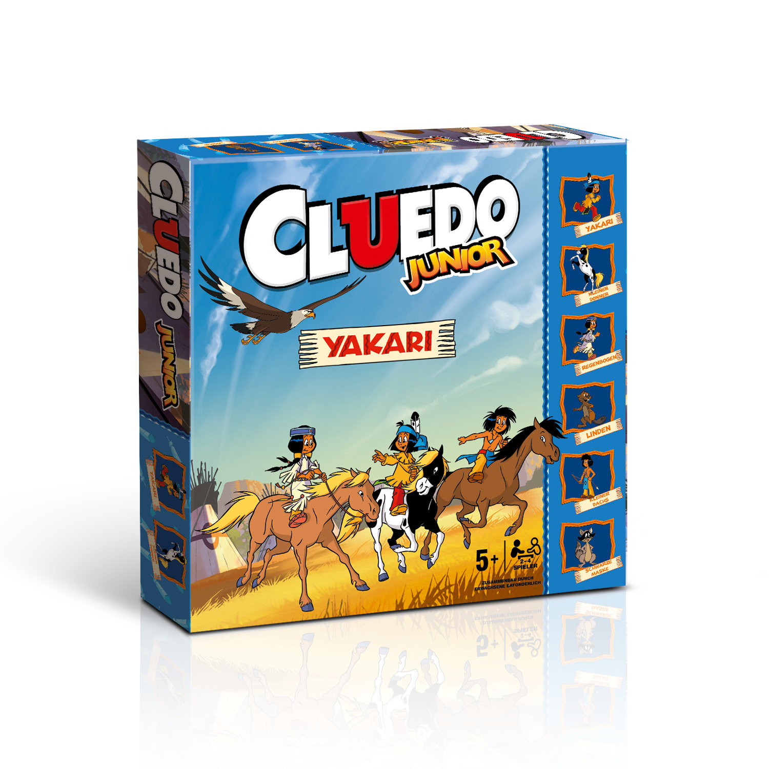 Cluedo Junior Yakari - das Brettspiel ab 5 Jahren