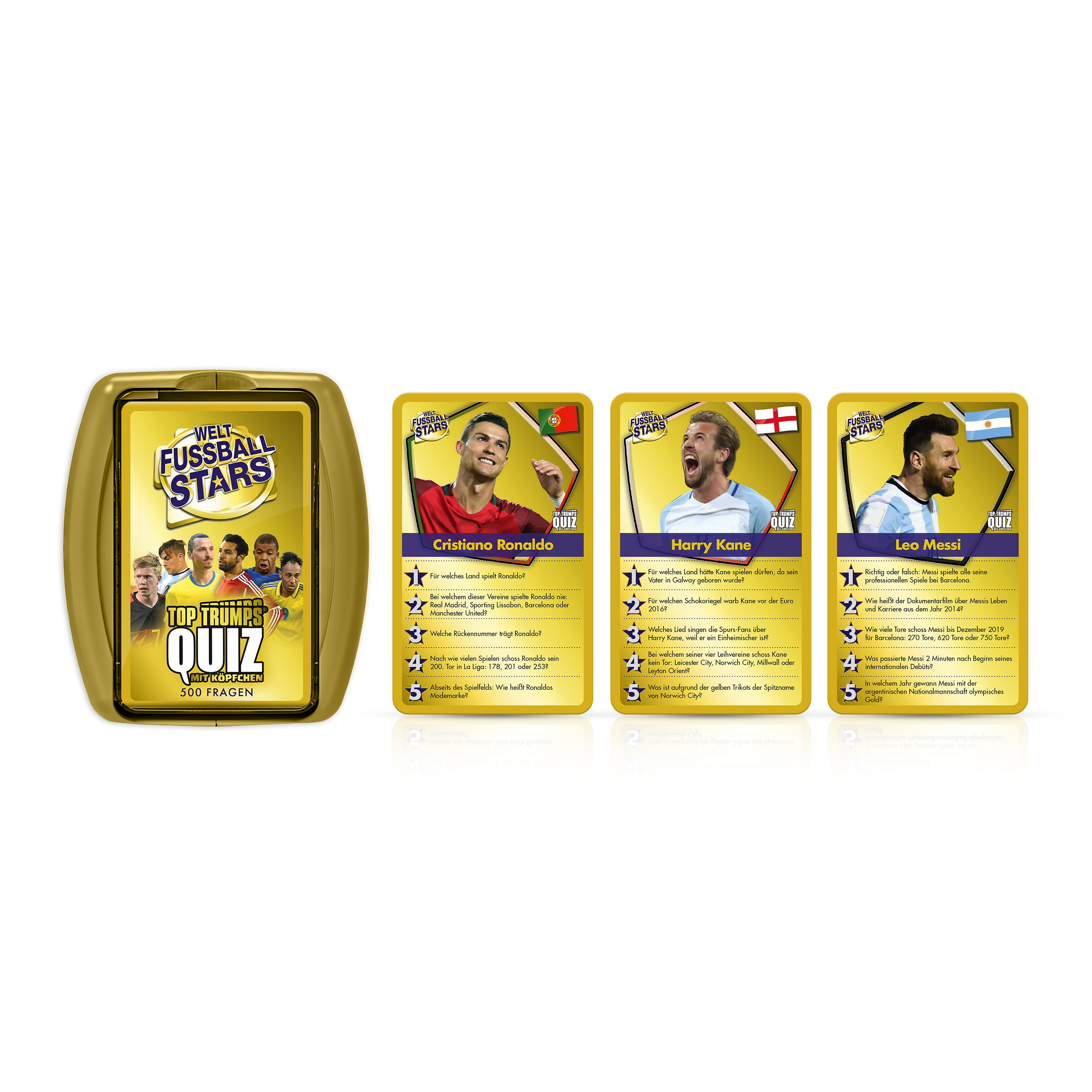 Top Trumps Quiz - Weltfußball Stars